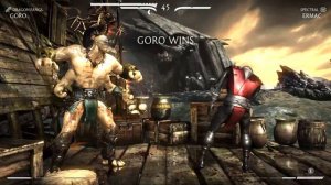 Mortal Kombat X - Goro Vs Ermac (Very Hard)