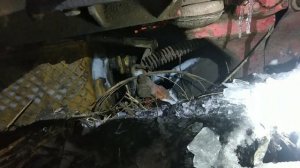 Уборка снега ДТ-75. У нас опять проблемка, прихватило диски сцепления. Как этот вопрос решил я.