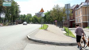 Ремонт Зеленского съезда и улицы Широкой почти завершён