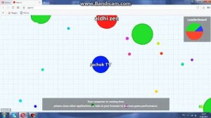 Agar io ( агарио )  как развиться за 2 минуты ))