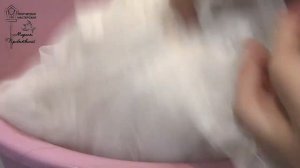 Эксперимент. Как отстирать тюль с применением зелёнки.