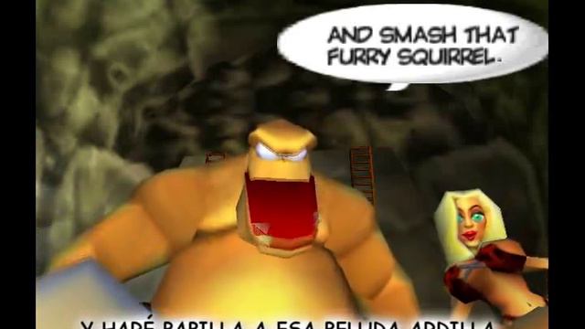 Conker's Bad Fur Day - Parte 15 - Español - N64 - Uga Buga смотреть онлайн