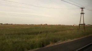 На поезде Ишим-Омск 2009