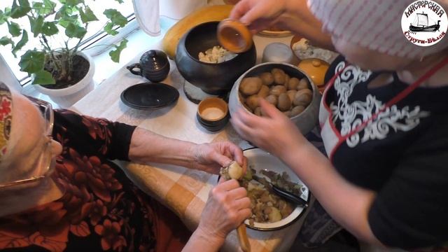 Деревенские рецепты. Готовим в русской печи. смотреть онлайн