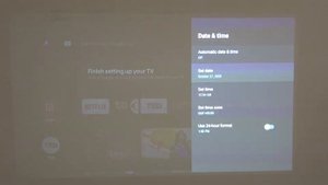 How to Change Time and Date on XIAOMI Mi Smart Projector 2 Pro - Set Correct Time on Xiaomi Pro 2