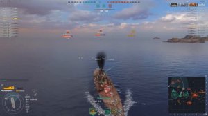 Линкор "Монарх" - не фугасами едиными