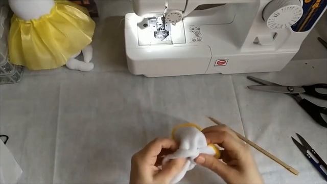 Как сшить снеговика своими руками. МК Часть 2 смотреть онлайн