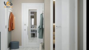 Интерьер квартиры с мебелью ИКЕА в 4К