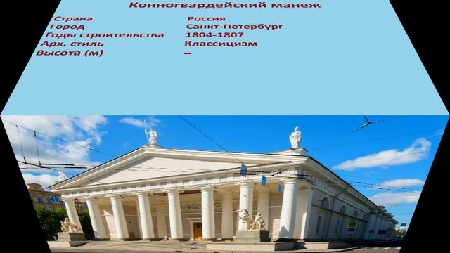 Конногвардейский манеж (Санкт-Петербург) смотреть онлайн