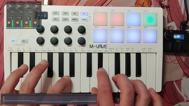 Blinding Lights ( The Weeknd) live loop MIDI смотреть онлайн