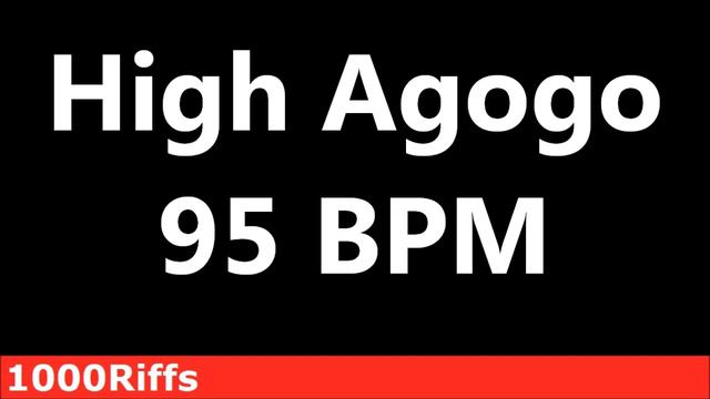 High Agogo Metronome : 95 BPM ✓ смотреть онлайн