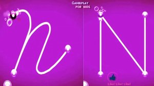 Letter School Pink English style #withme Cursive and Normal - Capital HWT Alphabet handwriting apk