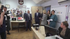 Врио губернатора Михаил Евраев побывал в гостях у телеканала «Первый Ярославский»