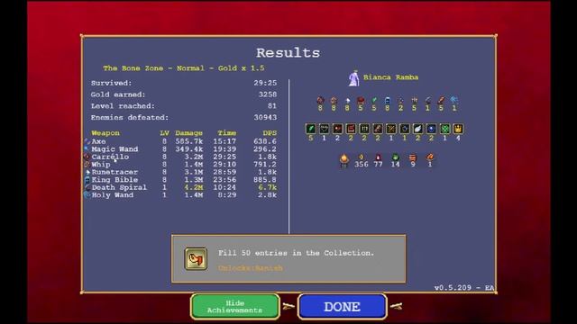 BONING AWAY IN VAMPIRE SURVIVOR'S BONE ZONE! | Let's Enjoy Vampire Survivors | Roguelite Survival смотреть онлайн