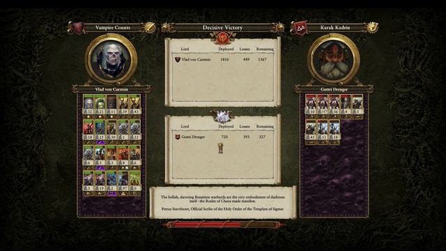 Grave and the Grim Gameplay Total War: Warhammer - Vampire Counts Part 5 смотреть онлайн