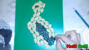 Поделка из природного материала " Аист"