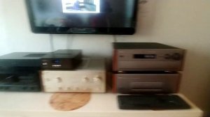 Усилитель SANSUI AU-a707, акустика Victor Zero-1000, ЦАП Audio-GD NFB-1 DAC (Sabre ES9018)
