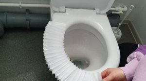 Нахлобучка на сидушку. Гигиеническая накладка на туалет.