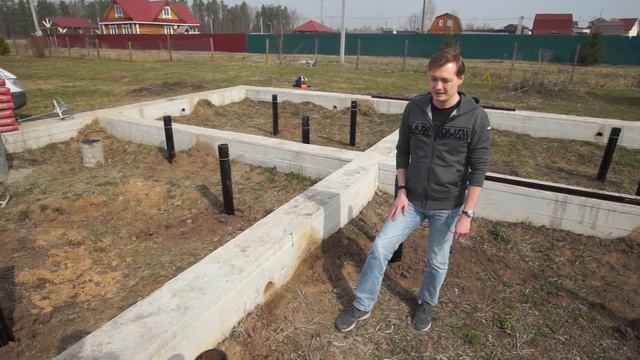 Реконструкция фундамента: заменили ленту на винтовые сваи смотреть онлайн