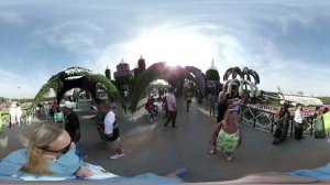 Dubai Miracle Garden, Emirates Airbus A380, VR 360 Video