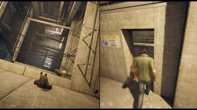 A way out. Воссоединение с семьёй, кошки - мышки на стройке, грабим заправку. #2 смотреть онлайн