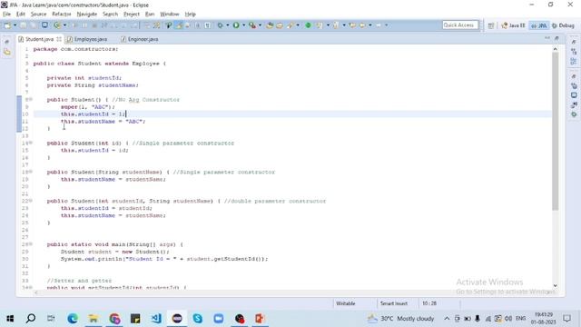 What Is Constructor | Default Constructor | Types Of Constructor | Init block | Tech IQ Lab #java