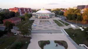 Над городом. Рязань. С дрона