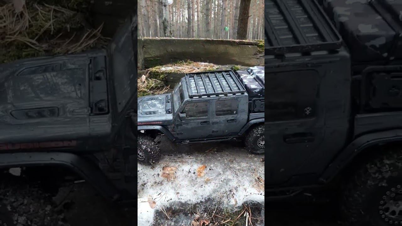 JEEP WRANGLER RUBICON #offroad #jeepwrangler #rcscale #rc