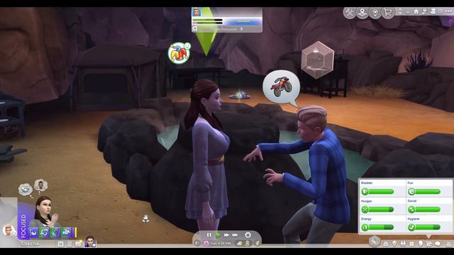 忘れられた洞穴で温泉入ったり闇市を開いたり｜宝石パックCrystal Creations｜実況3【The Sims 4｜シムズ4】 смотреть онлайн