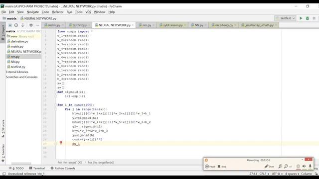 neural network with an simple example in python part 3 смотреть онлайн