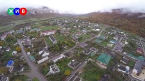 Село Хив с высоты птичьего полета