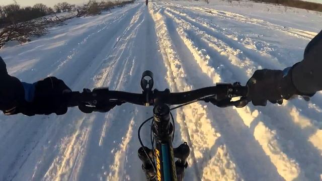 Тяжелый зимний МТБ велоспорт смотреть онлайн