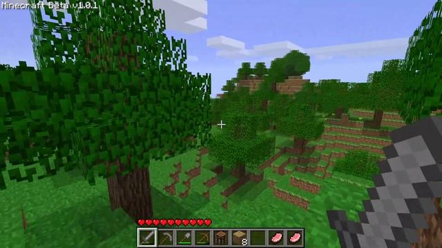 ЭТА ЖУТКАЯ ТВАРЬ С ЧЕРНЫМИ ГЛАЗАМИ ПРЕСЛЕДОВАЛА МЕНЯ В МАЙНКРАФТЕ Beta 1.0.1 ! Майнкрафт мистика #1 смотреть онлайн