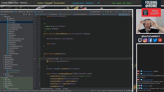 Building howtocodewell.net | Adding to the E-Learning API смотреть онлайн