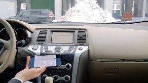 Nissan Murano Z51 screen mirroring