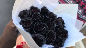 Черные розы