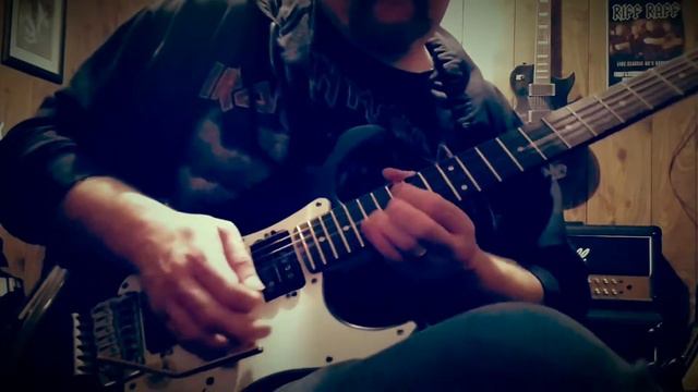 Noodling on '85 Fender Strat with Fury humbucker direct into Boss Katana 100. смотреть онлайн