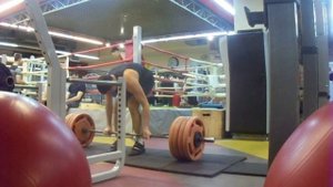 Становая тяга 222.5 кг  Норматив мастера спорта по версии AWPC в весовой категории до 90 кг