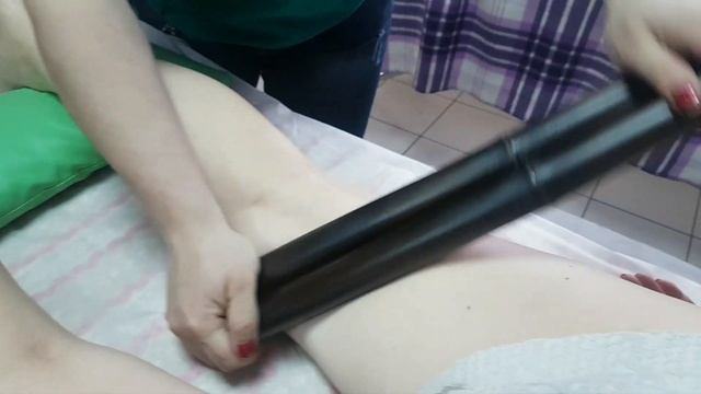 Массаж бамбуковыми палками