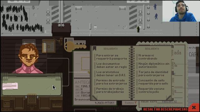 Papers Please. Ep12 gameplay español día 25, día 26 y día 27 by jota смотреть онлайн