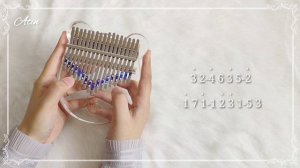 Howl's Moving Castle | Merry Go Round of Life | Kalimba Cover with Notes
