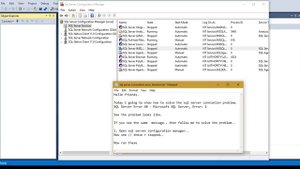how to fix Could not open a connection to SQL Server in sql server management studio 2017