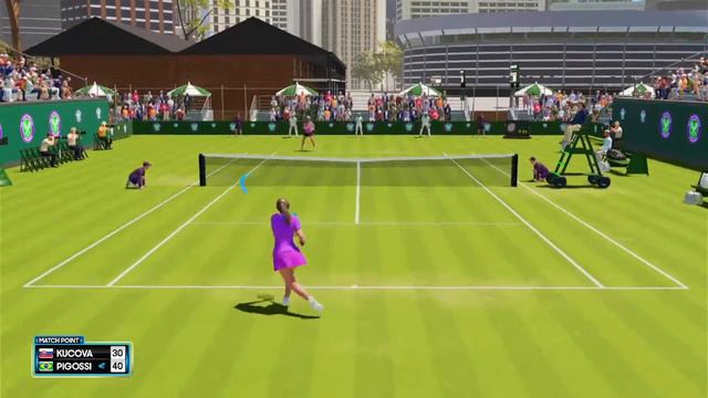 Kristina kucova     vs   laura  Pigossi    | 🏆 ⚽ Wimbledon 2022  Round 1     (06/28/2022) 🎮