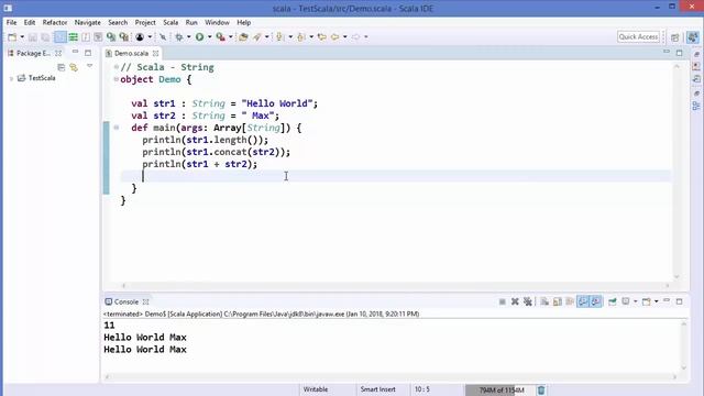 Scala Programming Tutorial | Learn Scala programming | Scala language