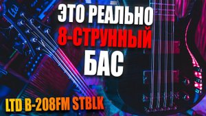 8-СТРУННЫЙ БАС | LTD B-208FM STBLK