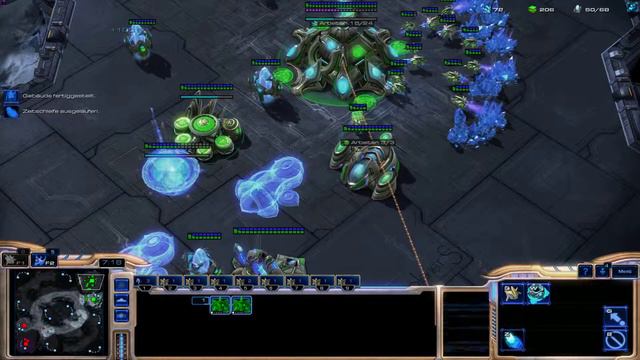 Starcraft2 LIVE: Protoss vs Zerg HD (Pelo) FULL HD смотреть онлайн