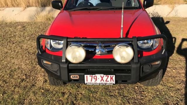 2014 Mitsubishi Triton MN MY15 GLX Double Cab Red 5 Speed Manual Utility смотреть онлайн