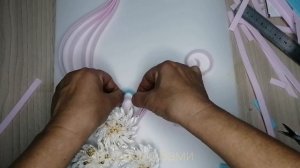 3-д картина - светильник ?️из изолона, #светильникизизолона#свечаизизолона#новогоднийдекор#рождеств