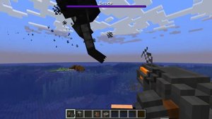 ГРАВИТАЦИОННАЯ ПУШКА В МАЙНКРАФТ | ОБЗОР МОДА MINECRAFT Cloro's Gravity Gun