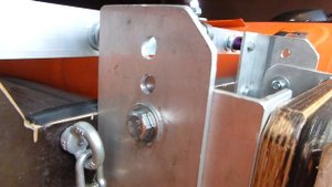 Выносной регулируемый транец на Солар-350